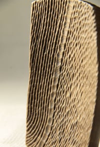 Image 3 of Plate made of wood with hand carving