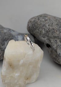 Image 2 of Emerald silver and gold ring