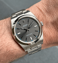 Image 2 of ROLEX OP39 114300 RHODIUM