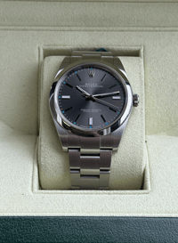 Image 1 of ROLEX OP39 114300 RHODIUM