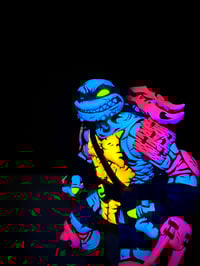 Image 1 of 001/001 UV SLASHY RESIN ART TOY