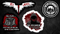 Image 1 of Officially licensed under your scars 8 vinyl sticker bundle