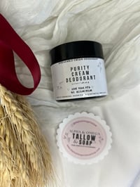 Image 10 of 2 pc Tallow Face Cream & Purity Deo 2pc