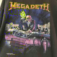 Image 2 of Megadeth 'Rust In Peace' Euro Tour 1990 XL