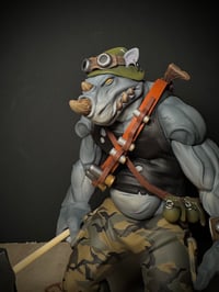 Image 1 of 001/001 CAMO STOCKREADY RESIN ART TOY