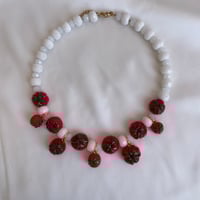 Tomato Mozarella Party Necklace 