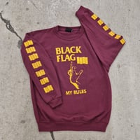 Image 4 of Black Flag - My Rules Sweaters