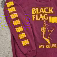 Image 5 of Black Flag - My Rules Sweaters