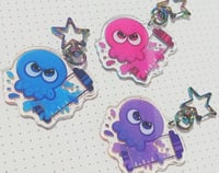 Image 4 of Splatoon Squid & Octo Charm [PRE-ORDER]