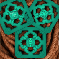 Image 2 of Custom Ceramic 12" Full Size Jade Tiles