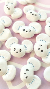 Image 1 of Maus - Handmade Clay Magnet - Set of 2