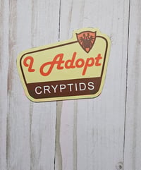 Image 1 of MAGNET I Adopt Cryptids