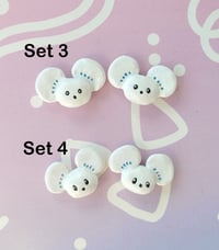 Image 3 of Maus - Handmade Clay Magnet - Set of 2
