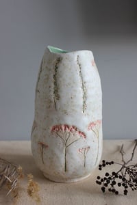 Image 1 of Vase Summer herbs with plant prints