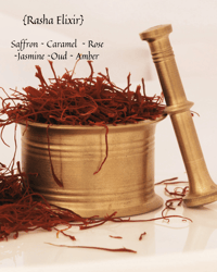 Image 2 of Rasha {Saffron Elixir} Saffron ~ Caramel  ~ Rose ~Jasmine ~Oud ~ Amber ☥