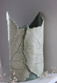 Image 2 of Isabella vase with a grape leaf imprint