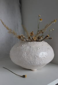 Image 3 of White Moon ceramic vase