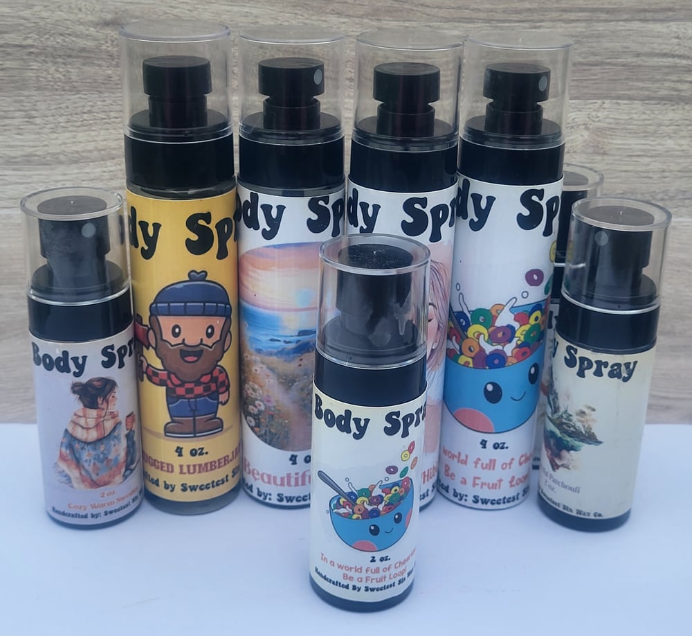 Image of New Body Spray Listing (more than pictured)