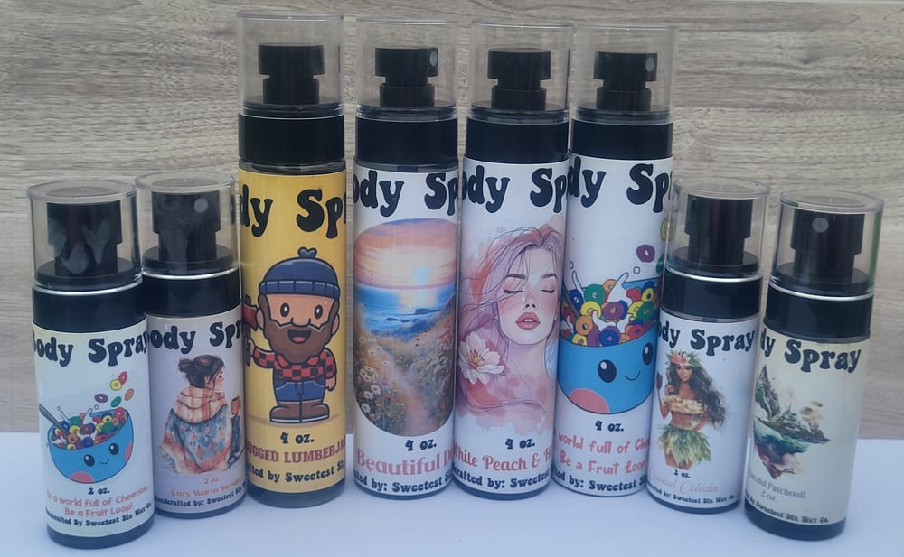 Image of New Body Spray Listing (more than pictured)