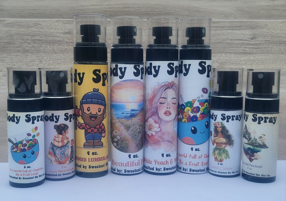 Image of New Body Spray Listing (more than pictured)
