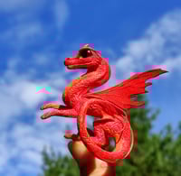 Image 1 of Red Dragon. Miniature for board games