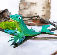 Image 1 of Green dragon. Interior figurine