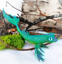 Image 2 of Green dragon. Interior figurine