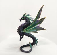 Image 1 of “Green Dragon”, statuette for the interior