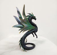 Image 3 of “Green Dragon”, statuette for the interior