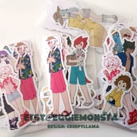 Image 1 of FFXIV Scions Ancients Elpis in Tuliyollal Holiday sticker set