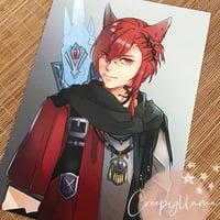 FFXIV Graha Tia potrait A5 prints