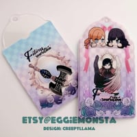 Image 1 of FF14 FRU Eden theme glitter photocard holder | Gaia | Ryne