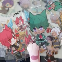 Image 2 of FF14 scion clear sticker sheet | Final Fantasy XIV
