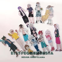 Image 2 of FFXIV Scions Ancients Elpis in Tuliyollal Holiday sticker set