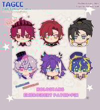 Image 1 of Holostars Embroidery Patch Badges | Vanguard | Hakka | Bettel | Astel Leda