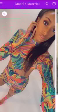 Image 4 of Illusion Mesh Dress 