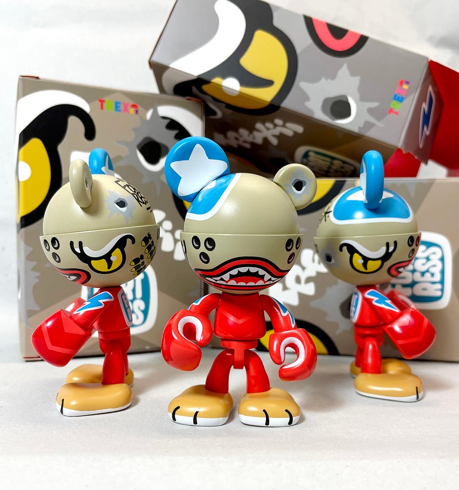 Image of TREXII Flying Fortress Red Version / toy figure