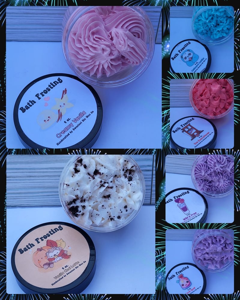 Image of New Bath Frosting (more than pictured)