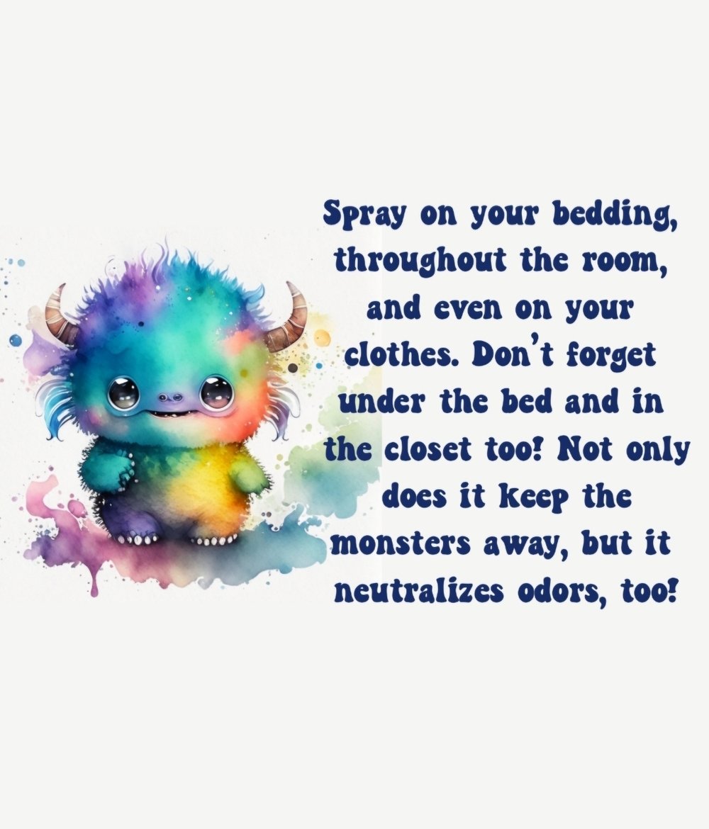 Image of NO MORE MONSTERS! Monsters Go Away Spray 