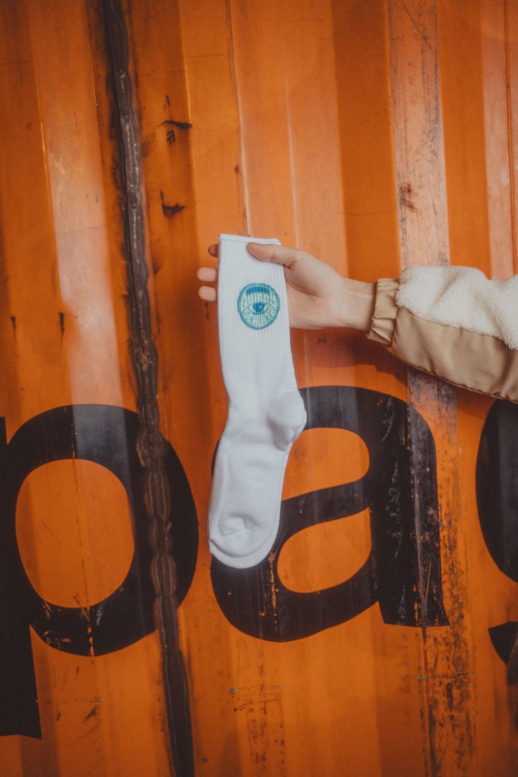 Image of Quincy Schultz Logo Socks