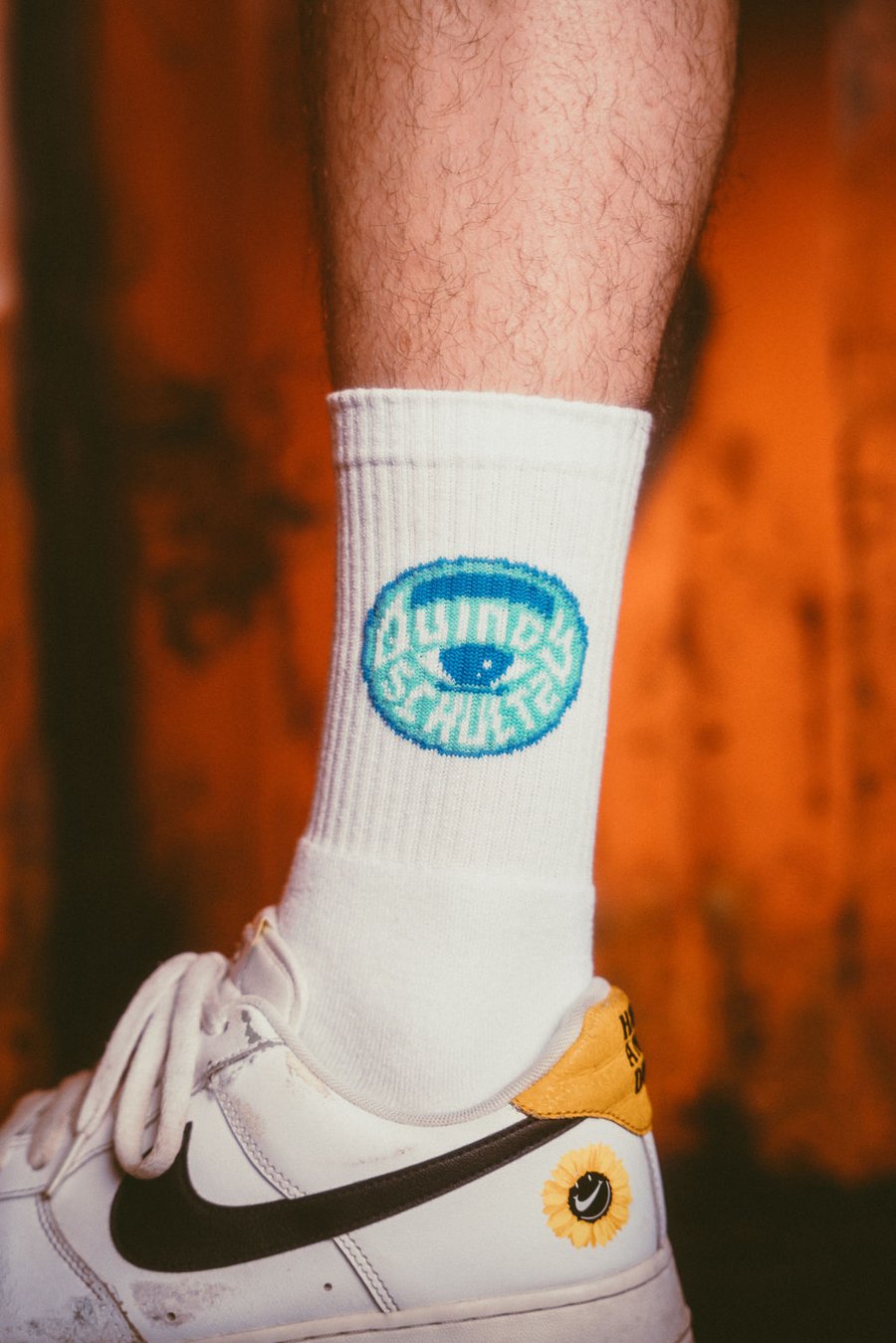 Image of Quincy Schultz Logo Socks