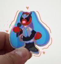 Image 2 of STRONGTSUNE MIKU STICKER