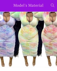 Image 1 of Tye Dye Dress 