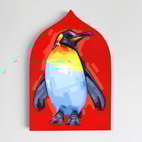 Penguin - Original Painting, 8" x 12"
