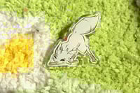 Doodle Fox - Acrylic Pin