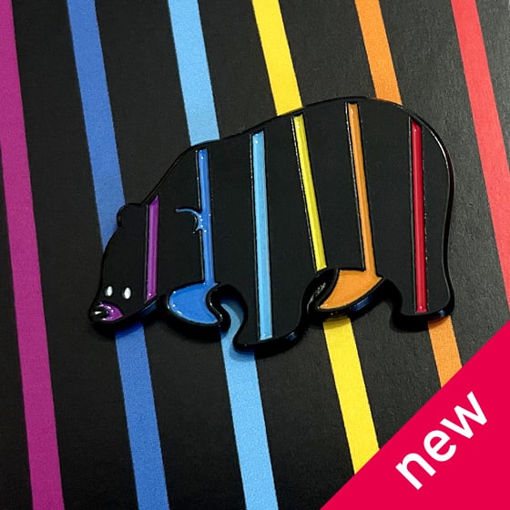 Image of Peinture Bear / pin
