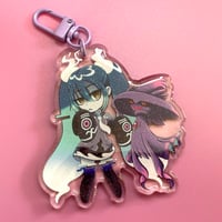 Image 2 of Ghost Trainer Hatsune Miku (+Mismagius) Acrylic Charm