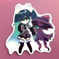 Image 2 of Ghost Trainer Hatsune Miku (+Mismagius) Sticker