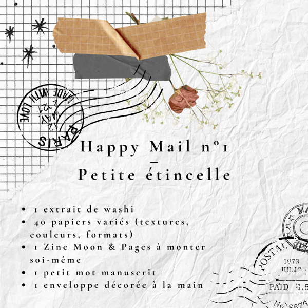 Happy Mail n°1 – Petite étincelle