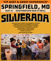 VIP - SPRINGFIELD, MO / Southbound (May 16) VIP MEET & GREET PASS